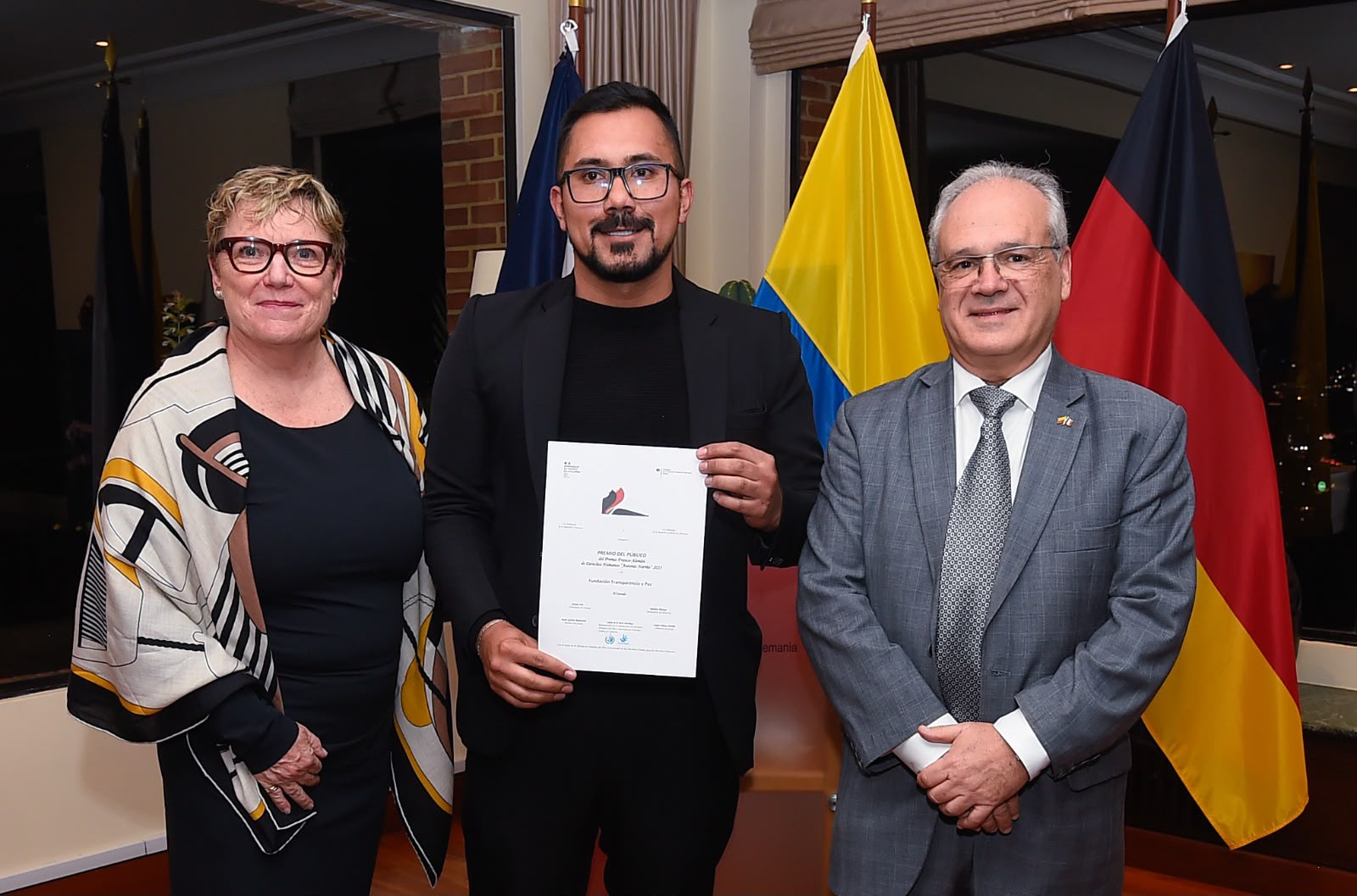 Entrega de Premio Embajadas Francia y Alemania